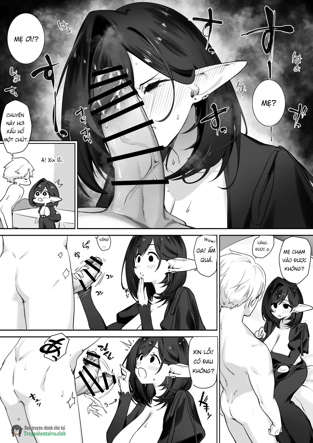 Đọc truyện hentai Elf no Milk de Otona ni Narimashita - Oneshot