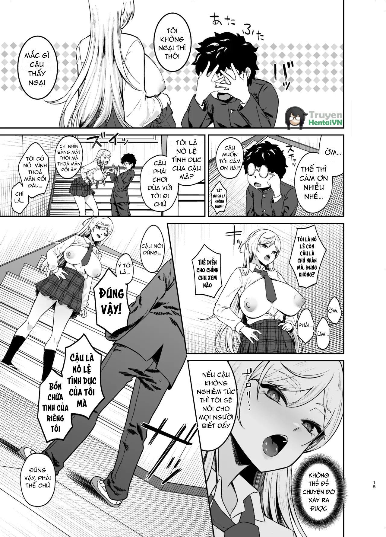 Đọc truyện hentai Gal ga Boku no Dorei ni naru Hanashi - Oneshot