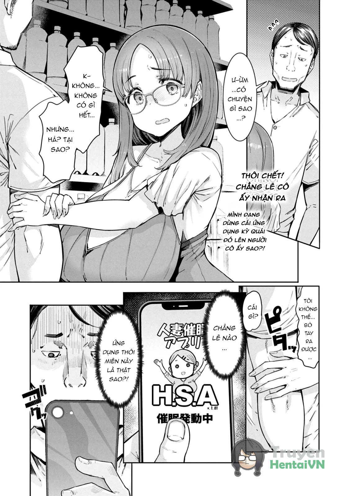 Đọc truyện hentai Housewife Hypnosis App Ch.1-9 - Chap 6