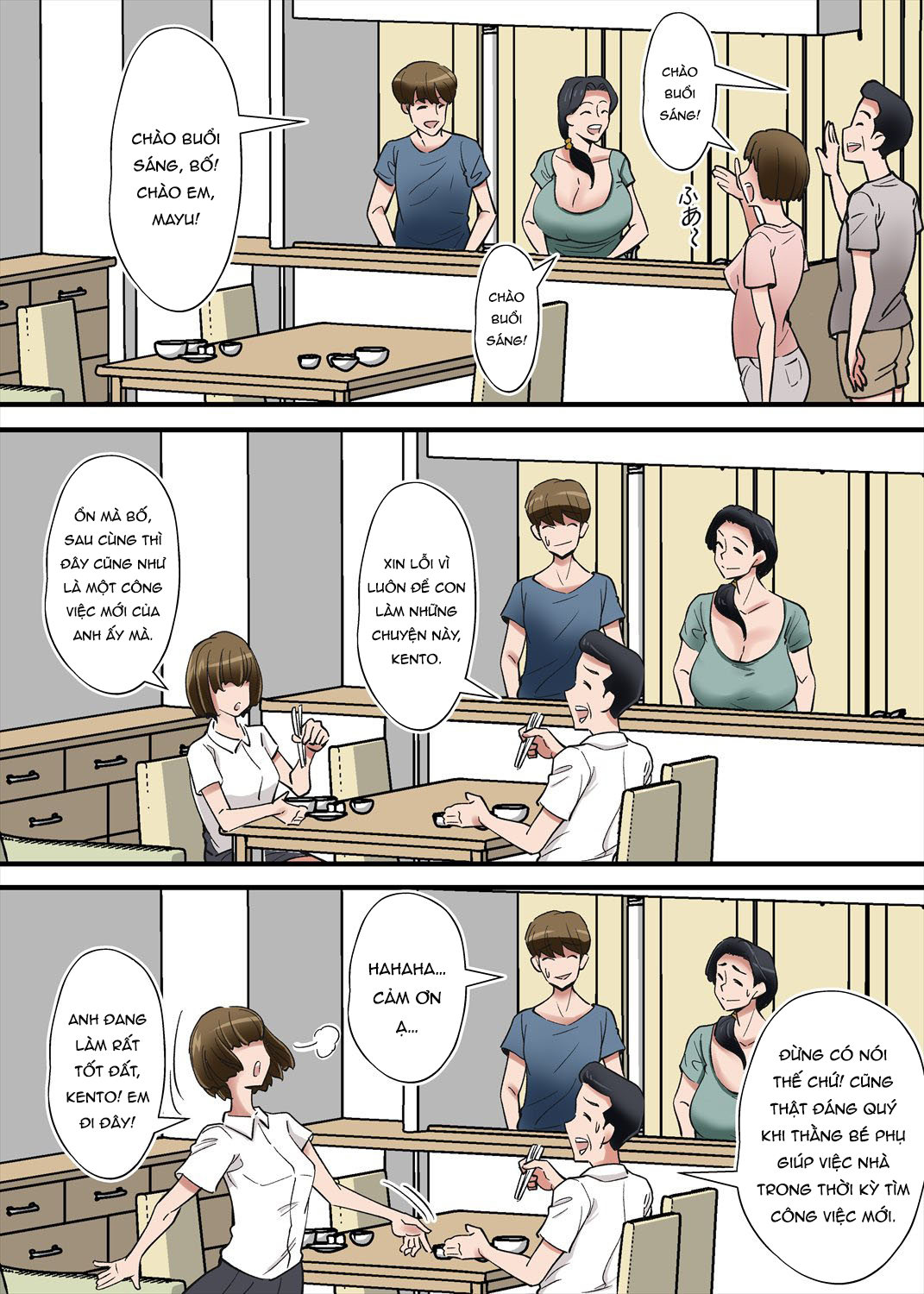 Đọc truyện hentai ome no Bakunyuu Kaa-chan o Netoritai - Oneshot