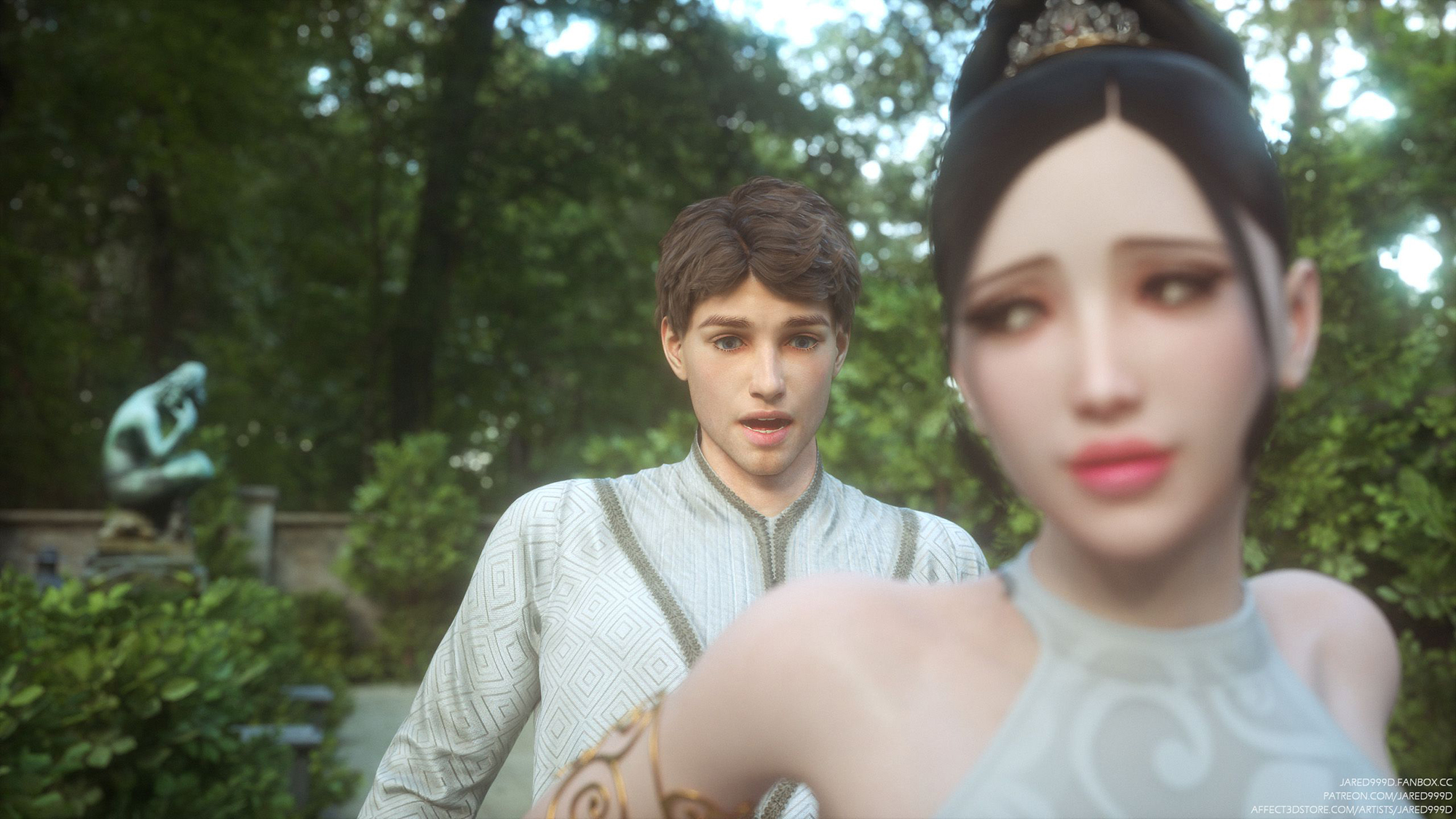 Đọc truyện hentai Fallen Lady - Vol 1 - Chap 3: Em phải là hoàng hậu của ta.