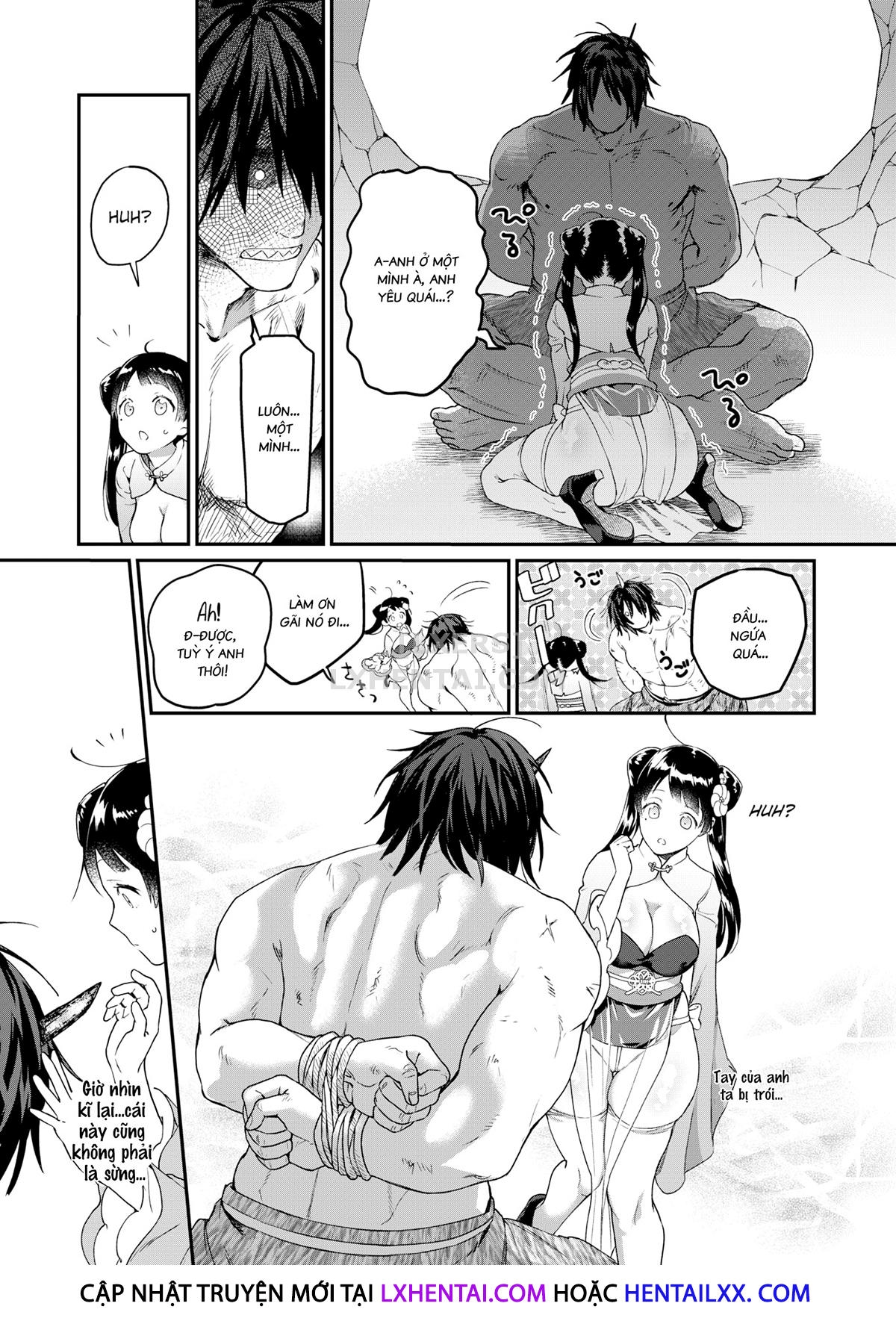 Đọc truyện hentai A Peach-Butt Girl's Oni Extermination - Oneshot