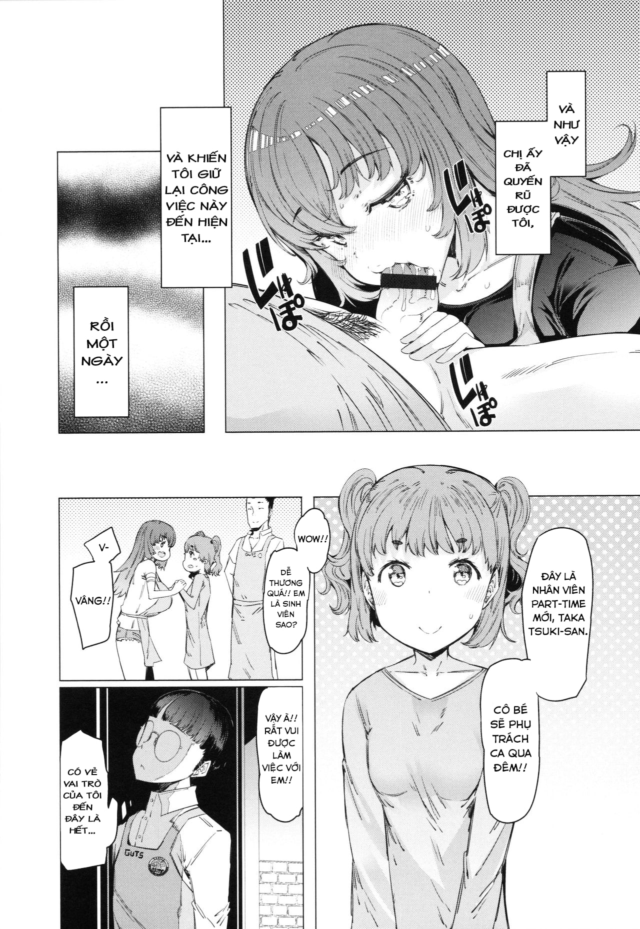 Đọc truyện hentai Please! Part-Timer-Kun - Oneshot