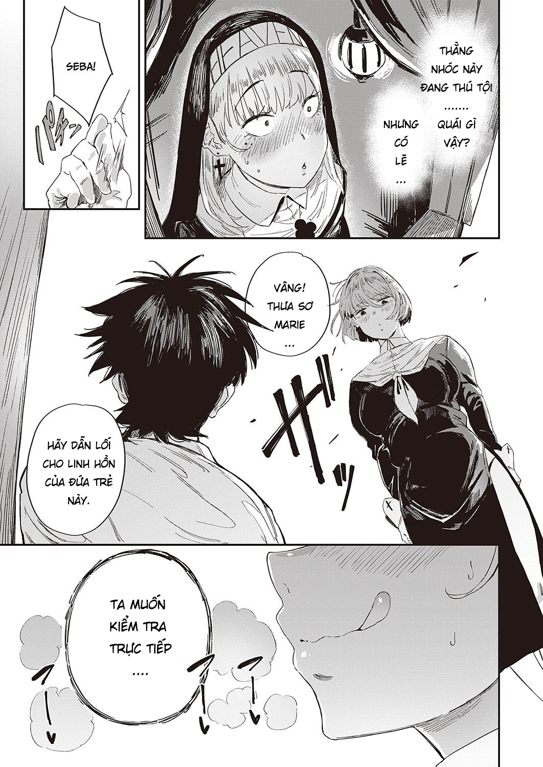 Đọc truyện hentai Thiên Sứ Marie Của Nhà Dẫn Lối Đời Thánh - Oneshot