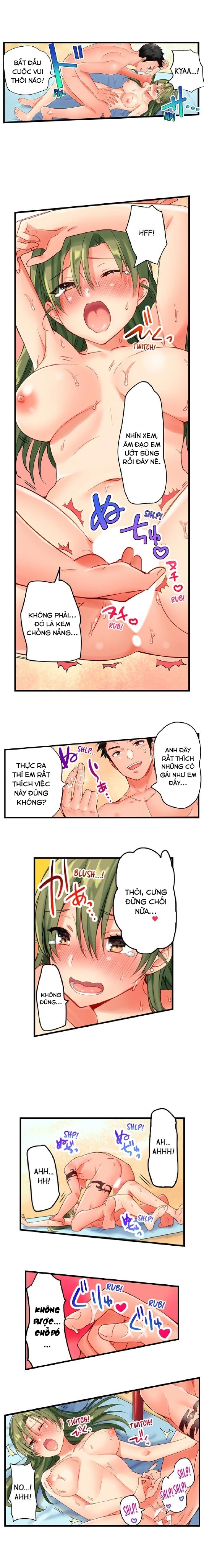 Đọc truyện hentai Cô gái trong trắng lên đỉnh tại bãi biển khoả thân! - Chap 5