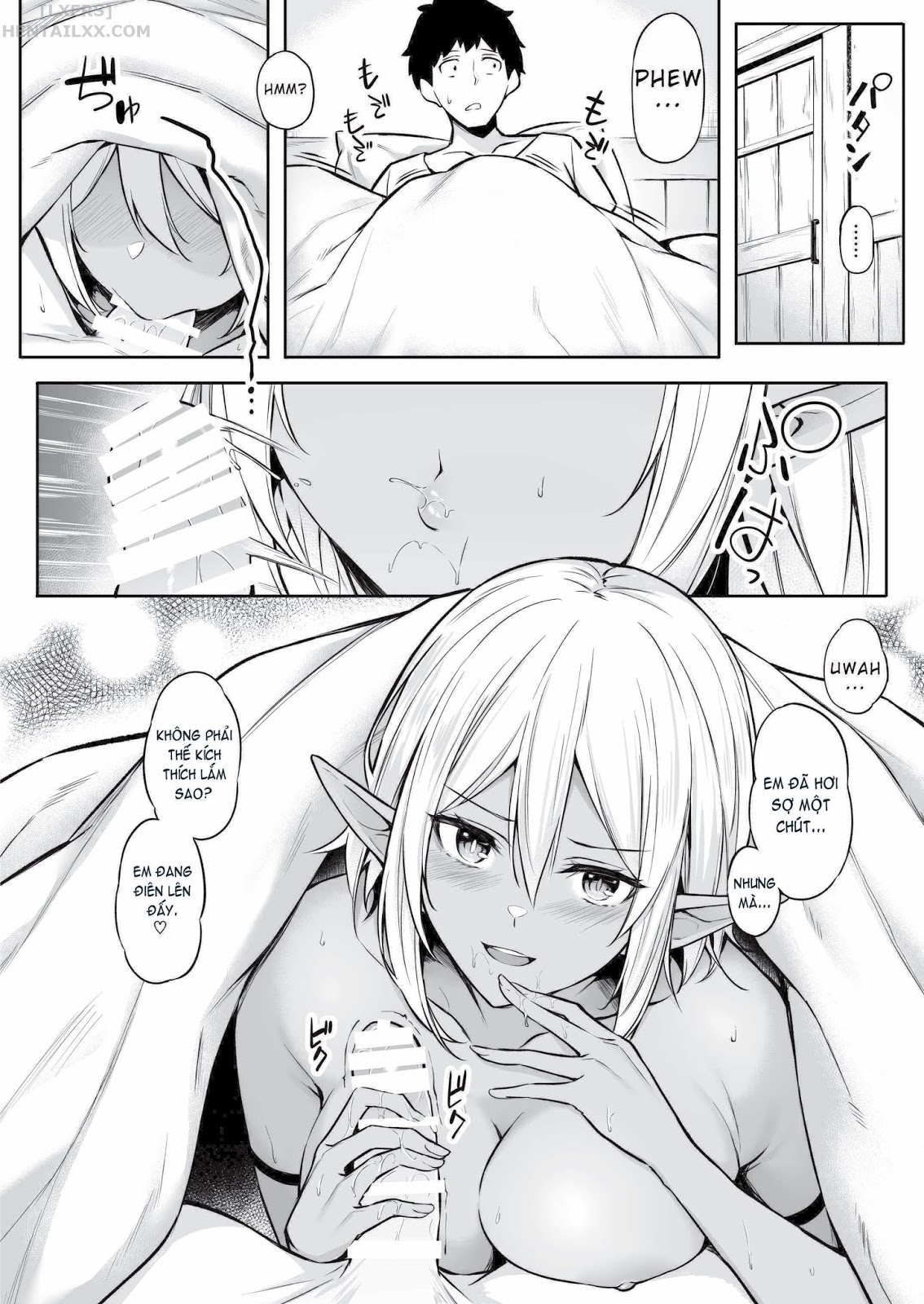 Đọc truyện hentai Chuyển sinh - Thích chị Elf phải không? - Chap 2 - Có che