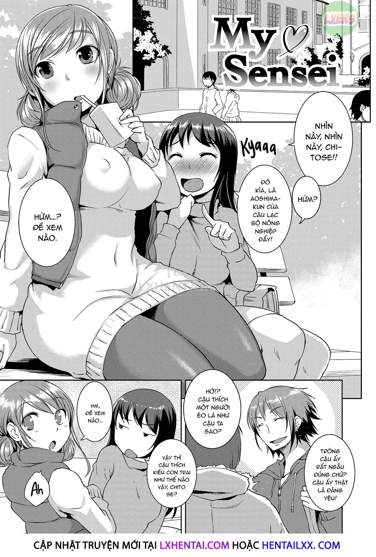 Đọc truyện hentai Những cô gái mông đào - Chap 11 - My Sensei ♡