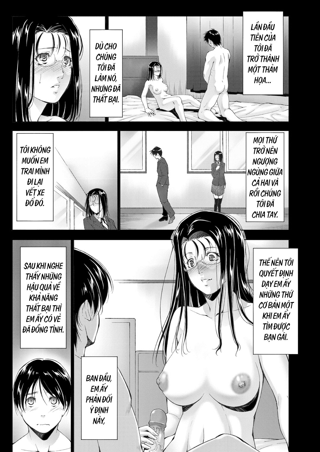 Đọc truyện hentai Bài học bí mật của chị gái - Oneshot