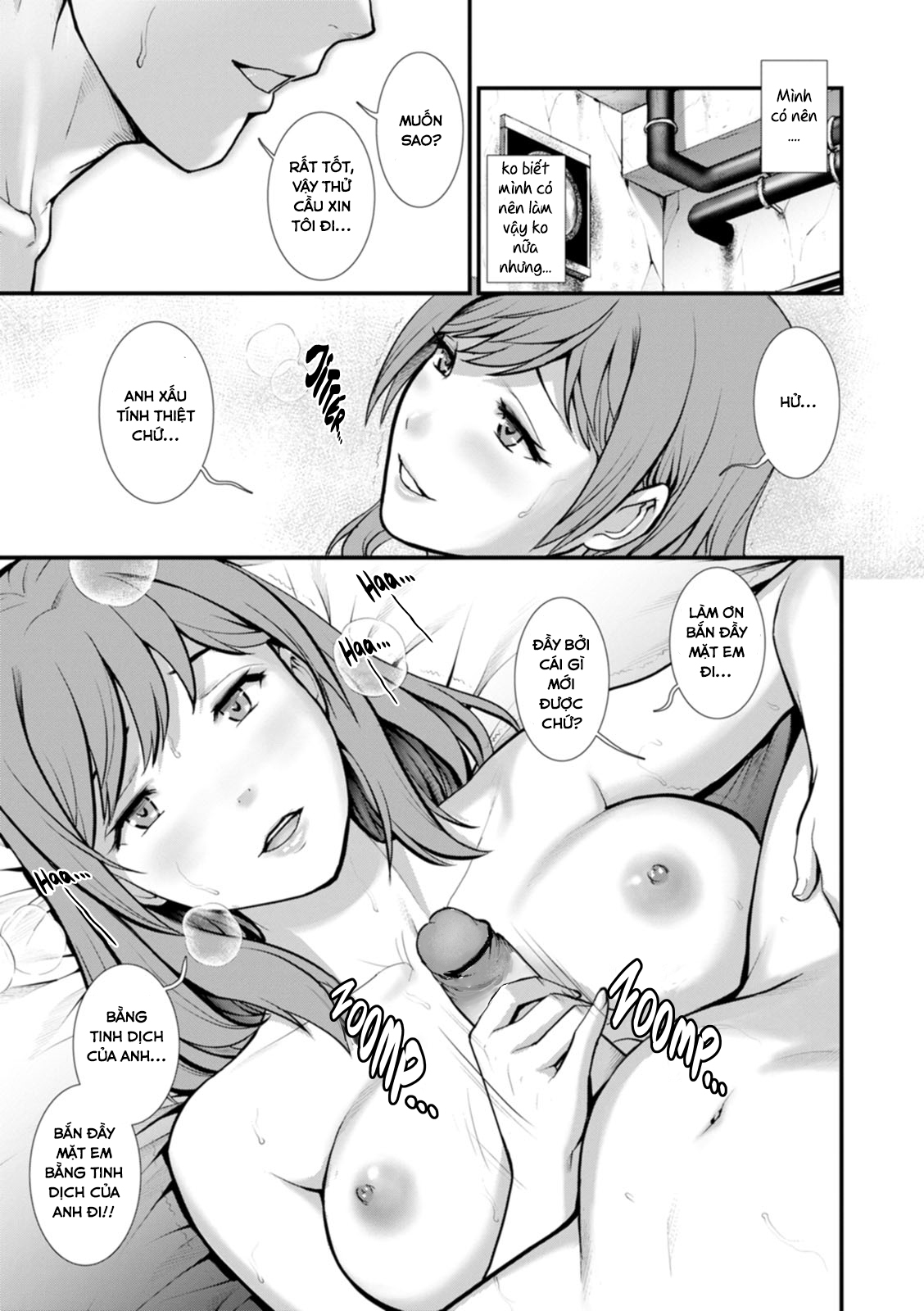 Đọc truyện hentai Tuần trăng mật dưới 30m đất - Chap 5