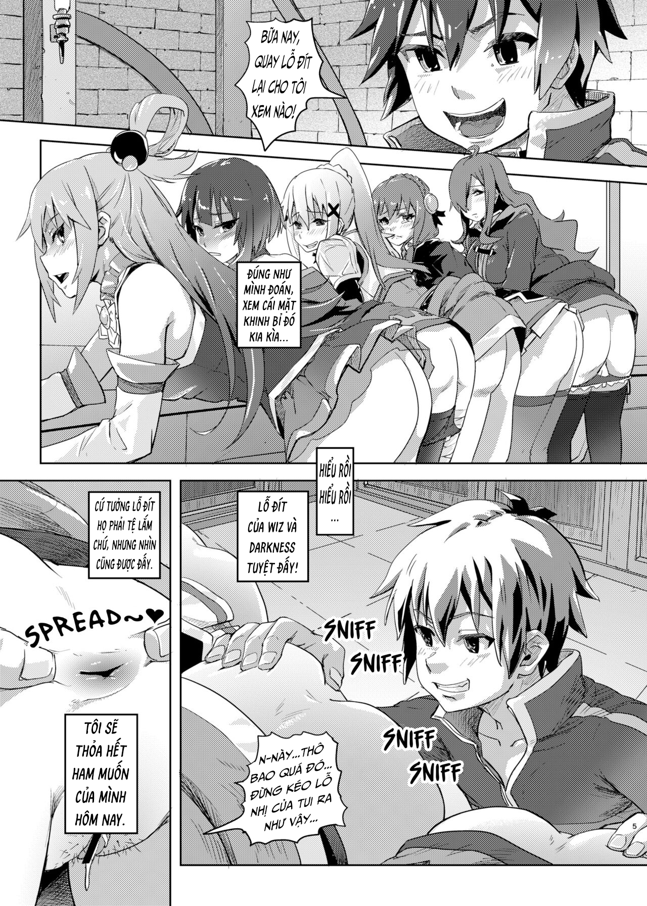 Đọc truyện hentai Kazuma và Cái Vòng Thắt Cổ - Chap 1