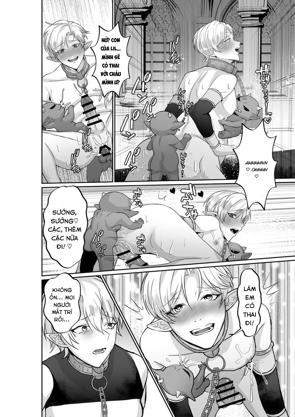 Đọc truyện hentai Niềm vui sụp đổ của các hoàng tử yêu tinh - Oneshot