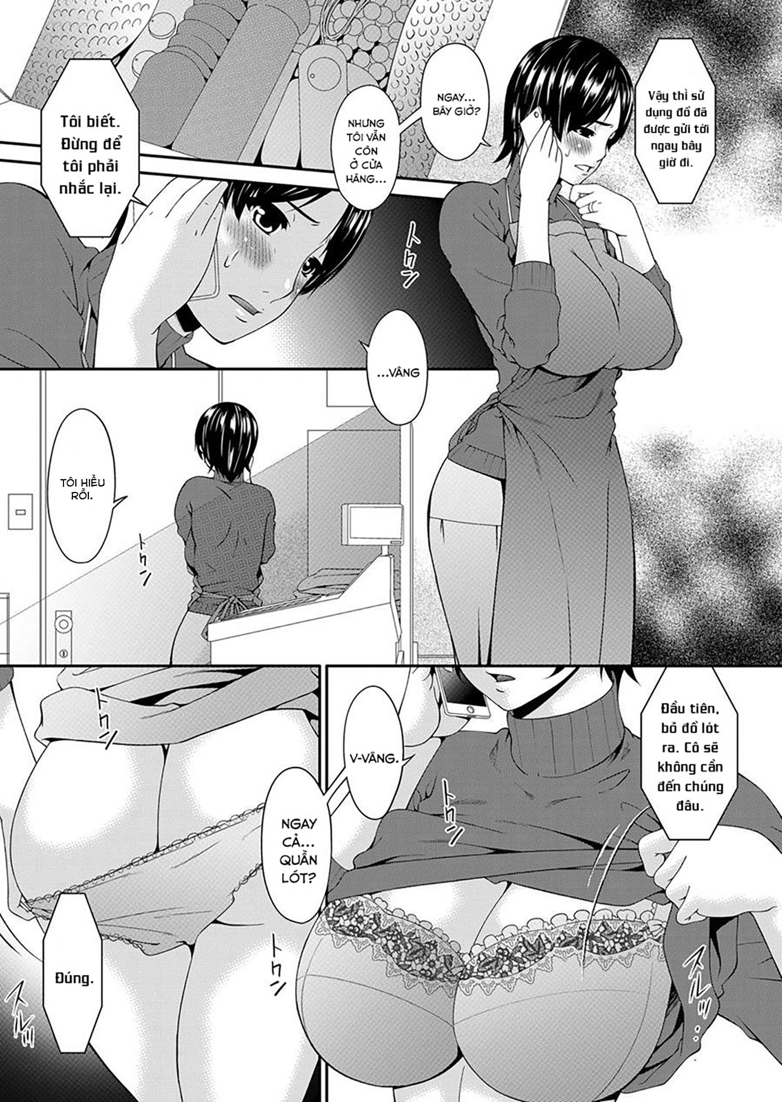 Đọc truyện hentai Keiyaku Dorei Zuma - Chap 3