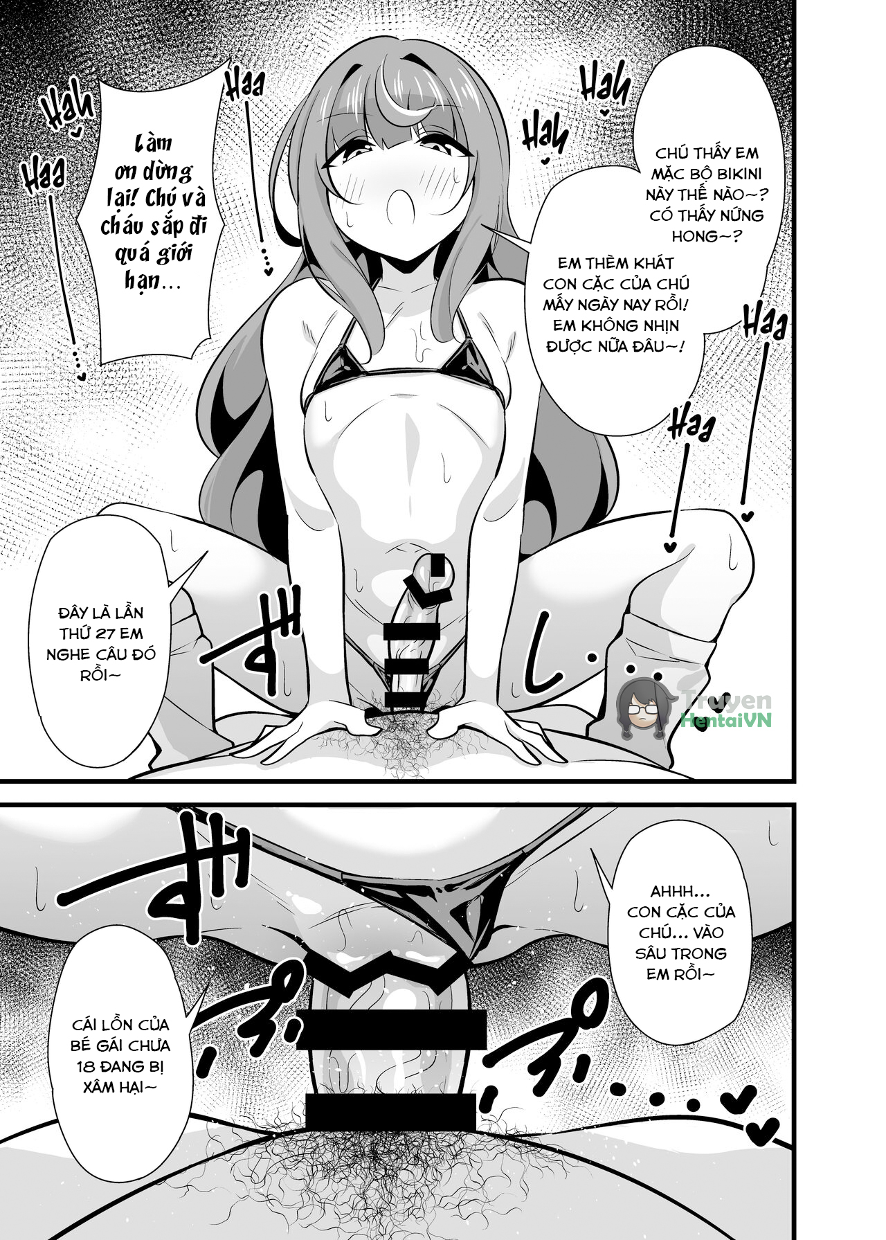 Đọc truyện hentai Oji Saimin 2 Oji-san Fusoku de Hatsujouki ga Tomaranai Meikko no Nonstop Semen Shiboritori Gyaku Rape - Oneshot