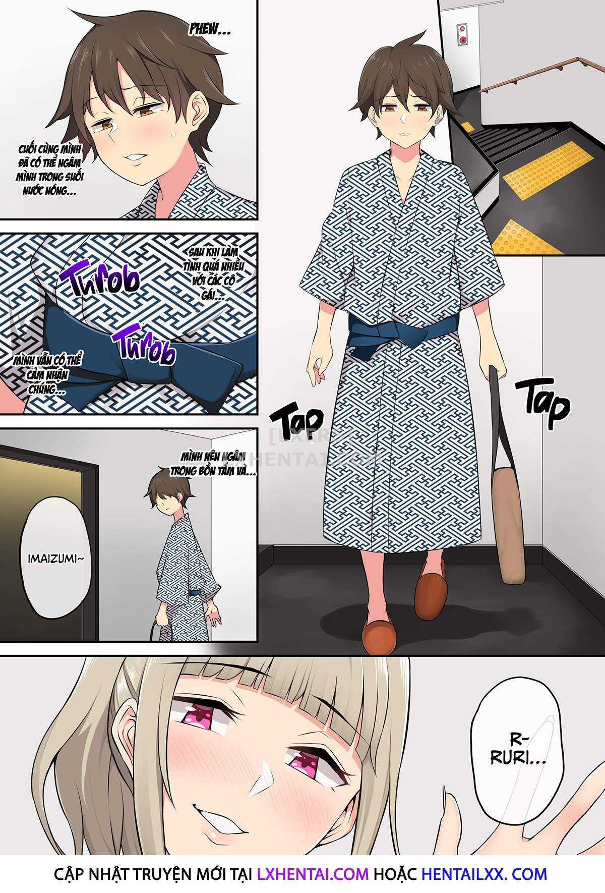 Đọc truyện hentai Imaizumi đưa cả bầy Gyaru về nhà mình - Chap 2