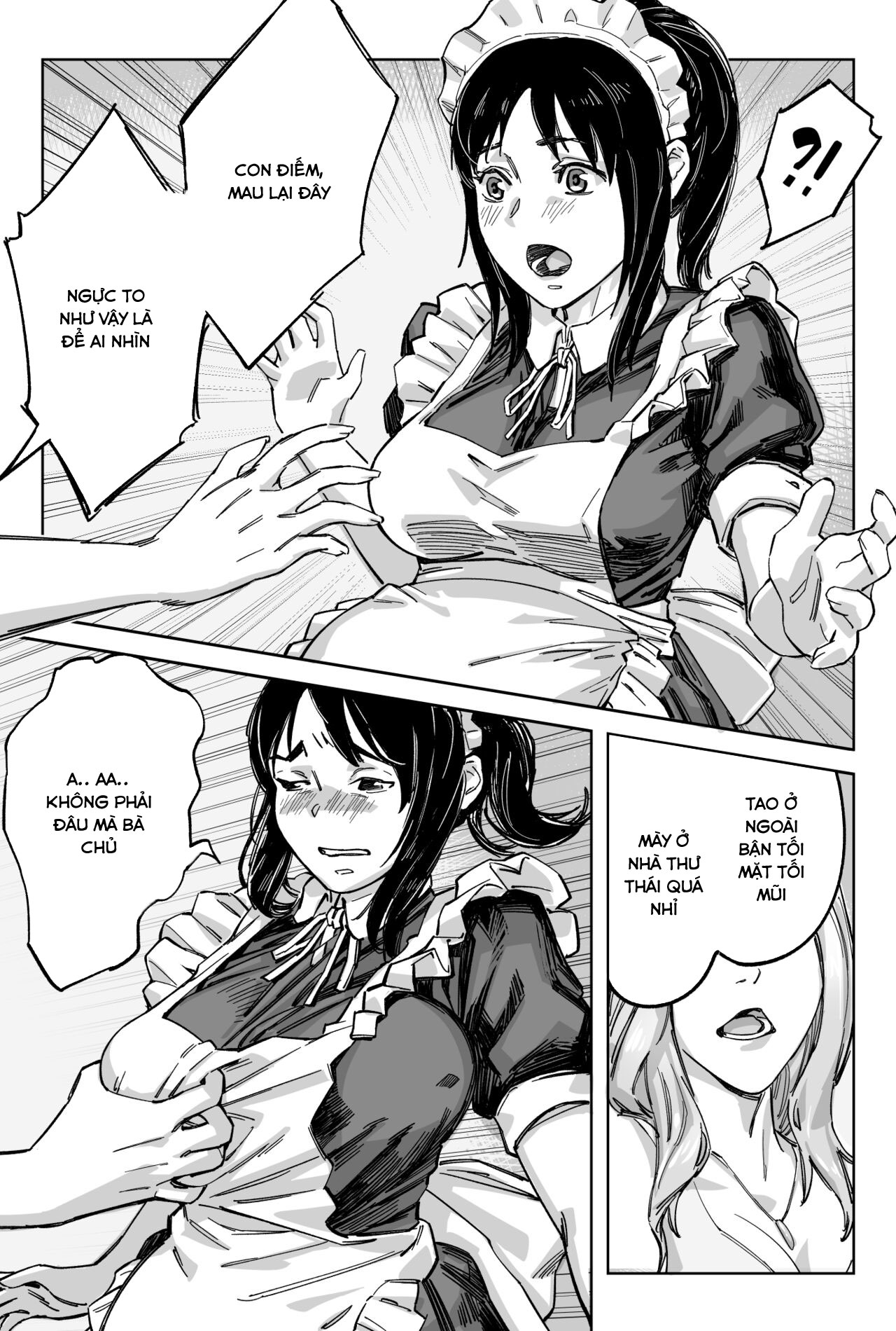 Đọc truyện hentai Gia đình giàu có sống sót - Chap 2