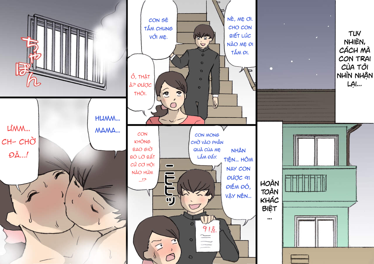 Đọc truyện hentai Okaa-san wa Homete Nobasu Kyouiku Houshin - Chap 1.1