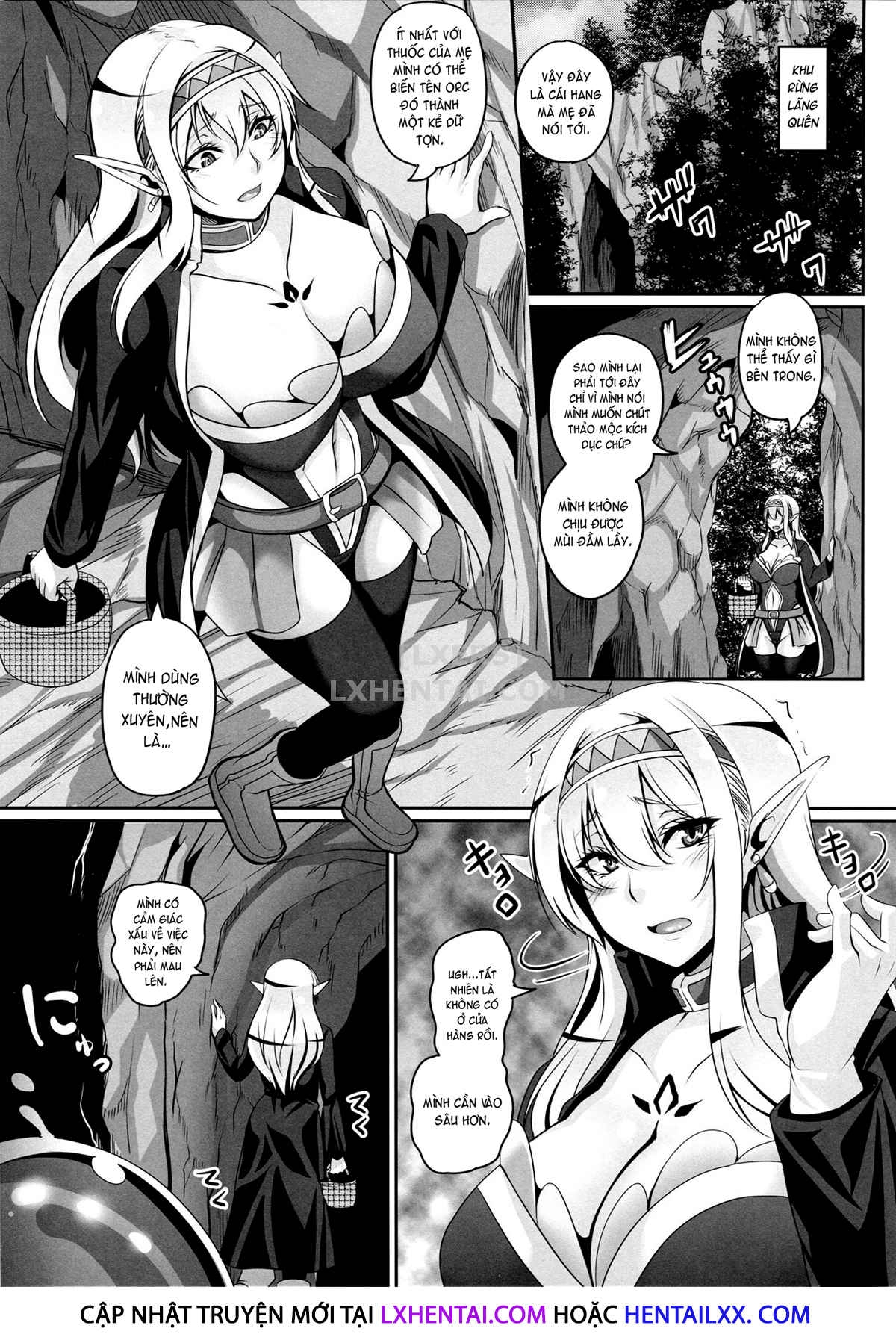 Đọc truyện hentai Aijou No Injoku Elf - Chap 5