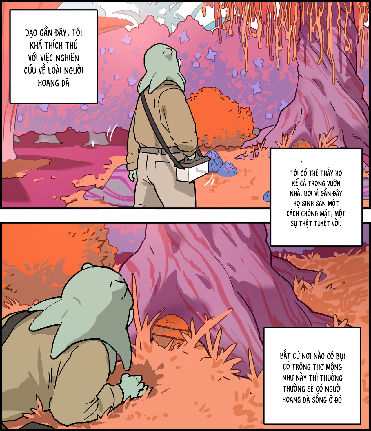 Đọc truyện hentai Yasei Ningen Kansatsu Nisshi - Oneshot