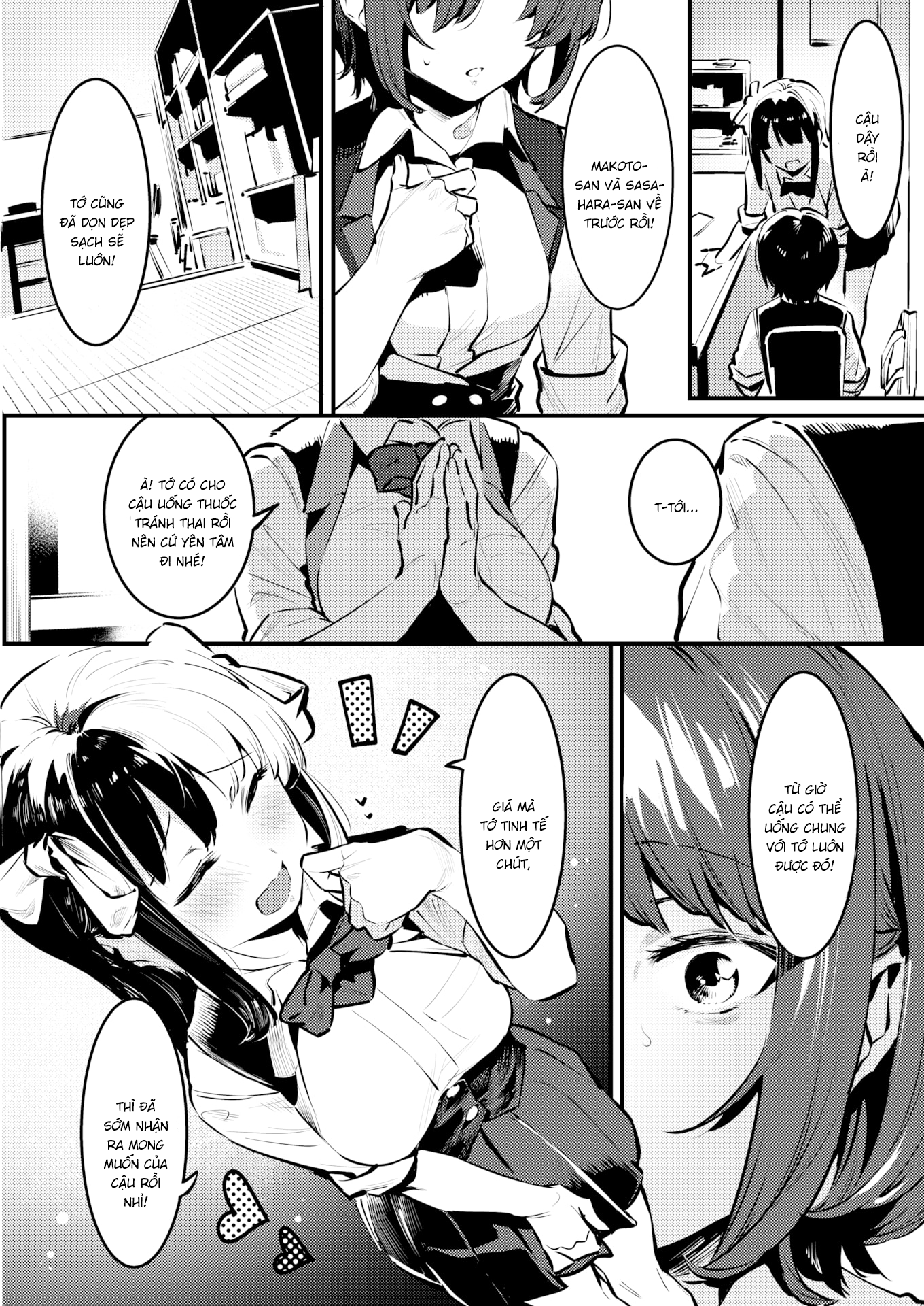 Đọc truyện hentai Chiến lược hoàn hảo của đôi bạn thân Saki&Kana - Part 2