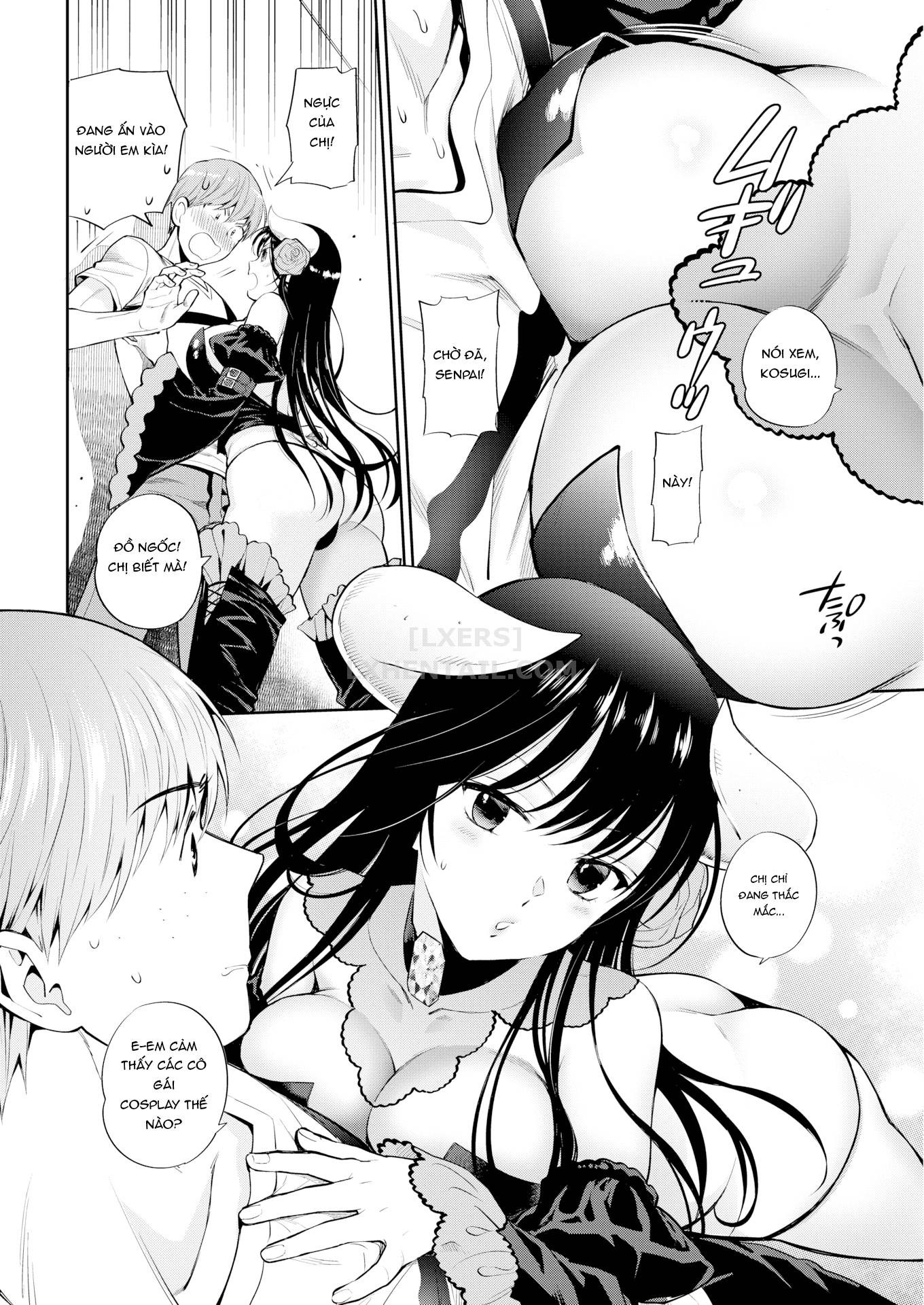Đọc truyện hentai Doutei Otouto to Bitch Ane - Chap 5