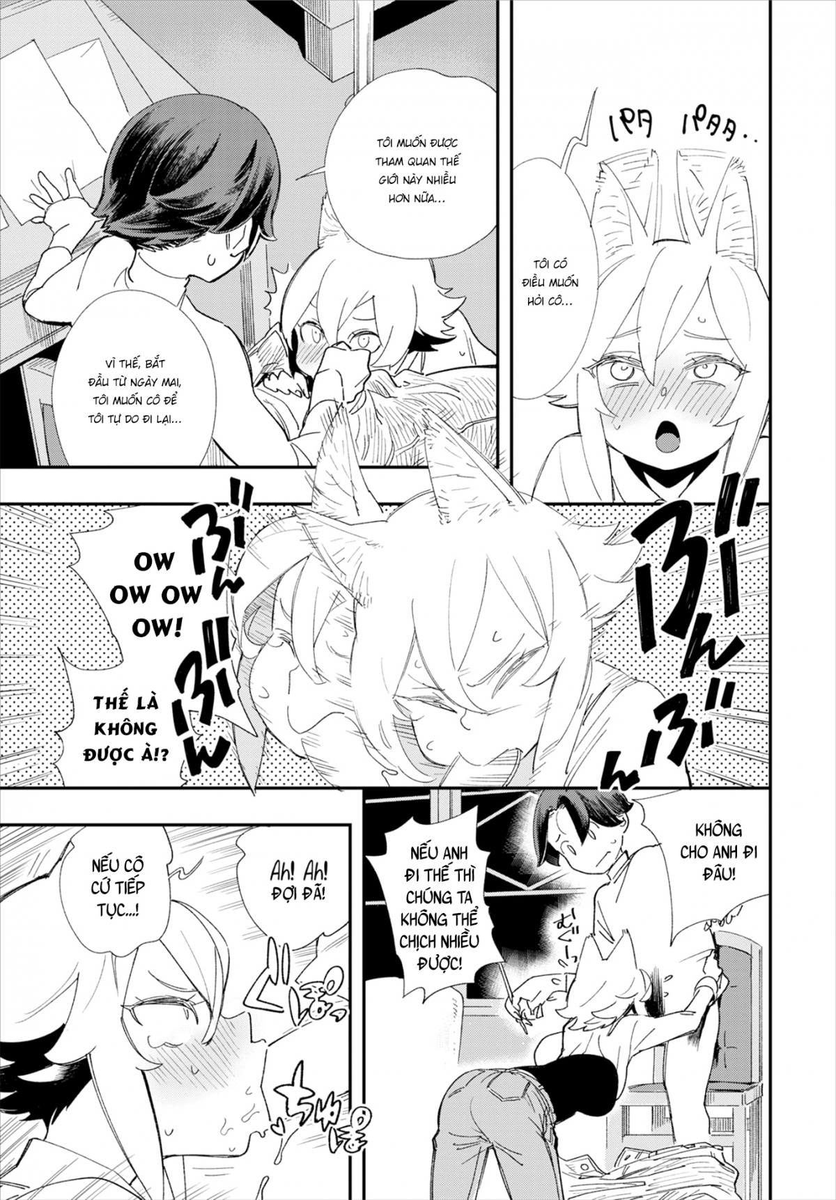 Đọc truyện hentai Dị giới này không có 18+ - Chap 2