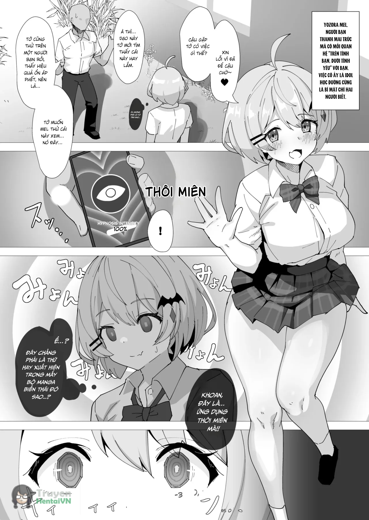 Đọc truyện hentai Genius Vampires Don't Fall for Hypnosis - Oneshot
