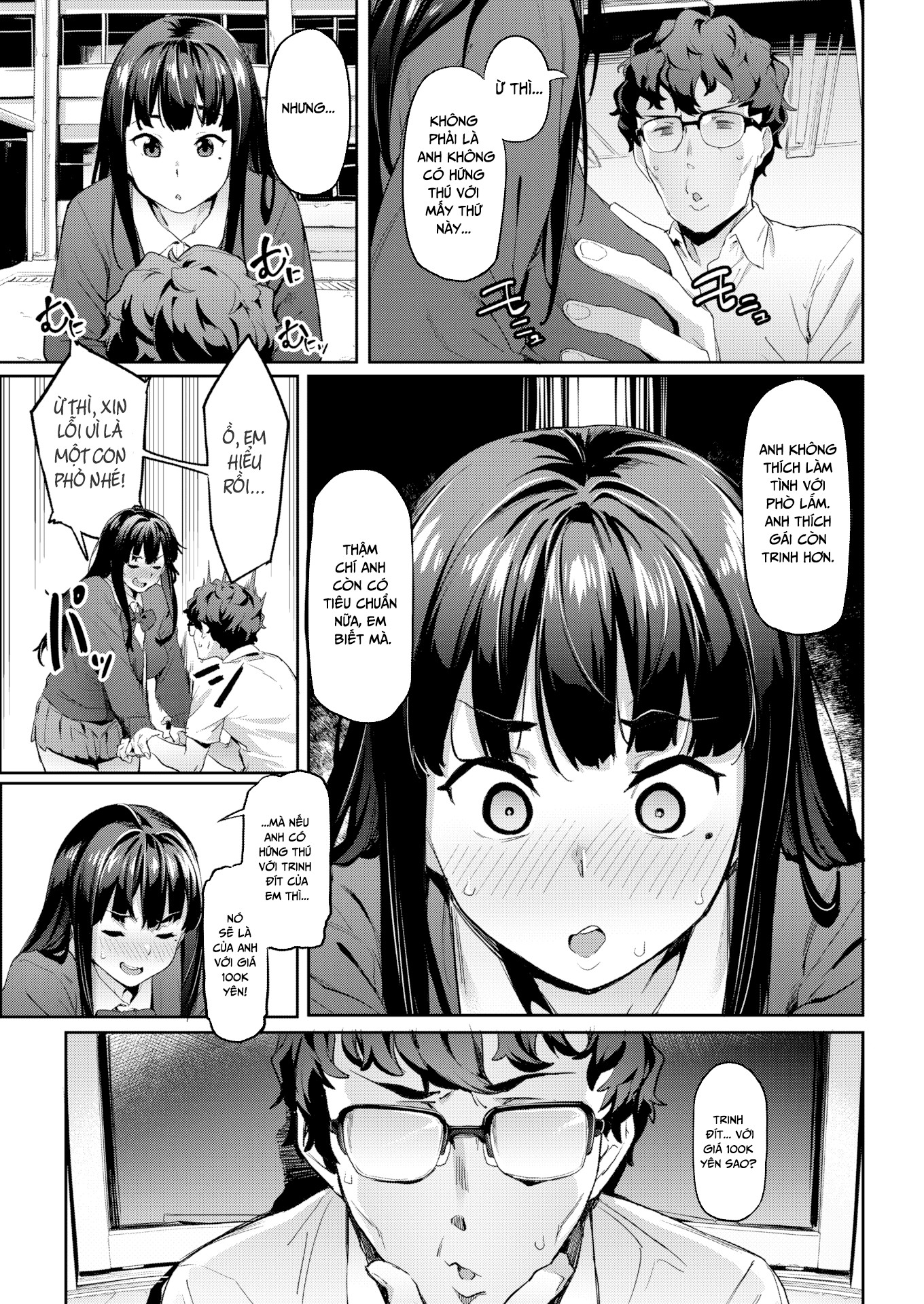 Đọc truyện hentai Lần đầu bán dâm - Oneshot art đẹp