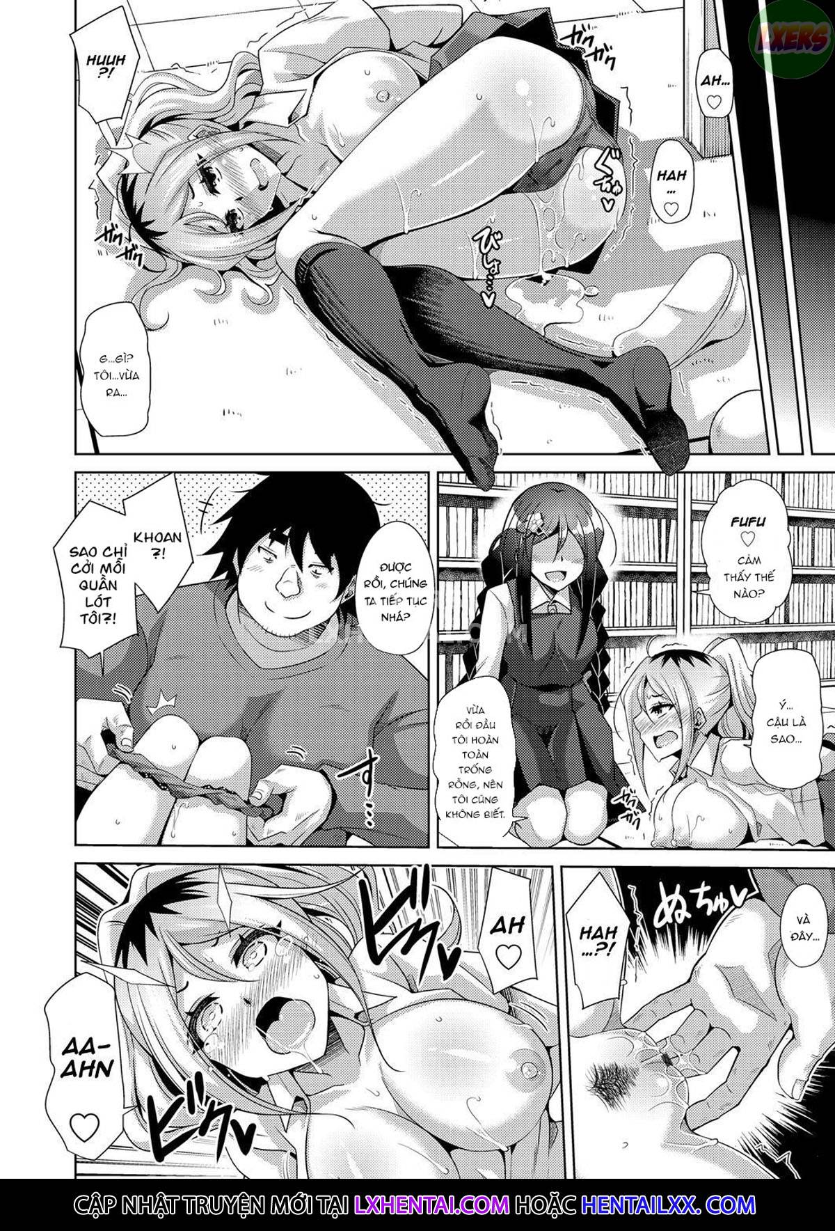 Đọc truyện hentai A Bitch Rose Shrouded In Books - Chap 6