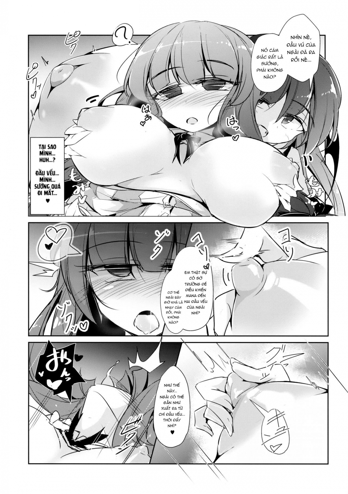 Đọc truyện hentai PatchouKoa Nyuuetsu Shujuu Gyakutenda (Touhou Project) - Oneshot
