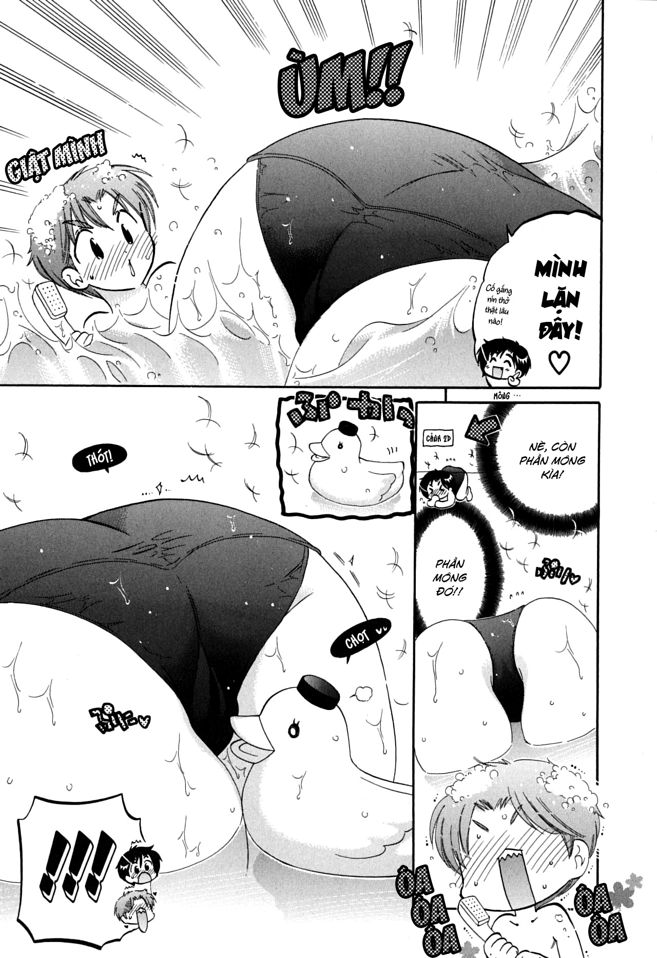 Đọc truyện hentai Mako-chan to Asobo! - Chap 3: Cùng chơi ở nhà tắm nào