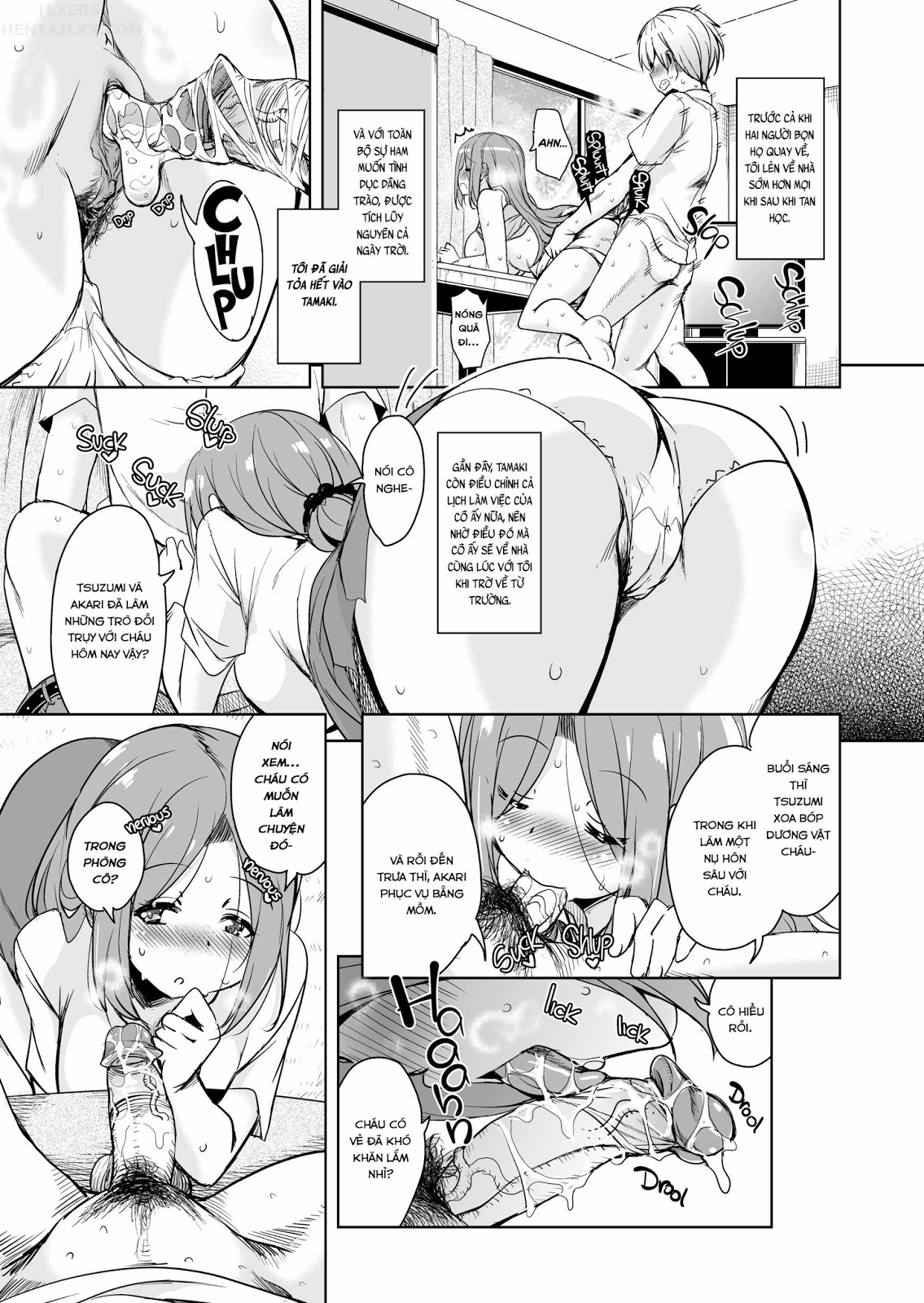 Đọc truyện hentai Tropical Island Maniacs: My Host Family is so Lewd! - Chap 3
