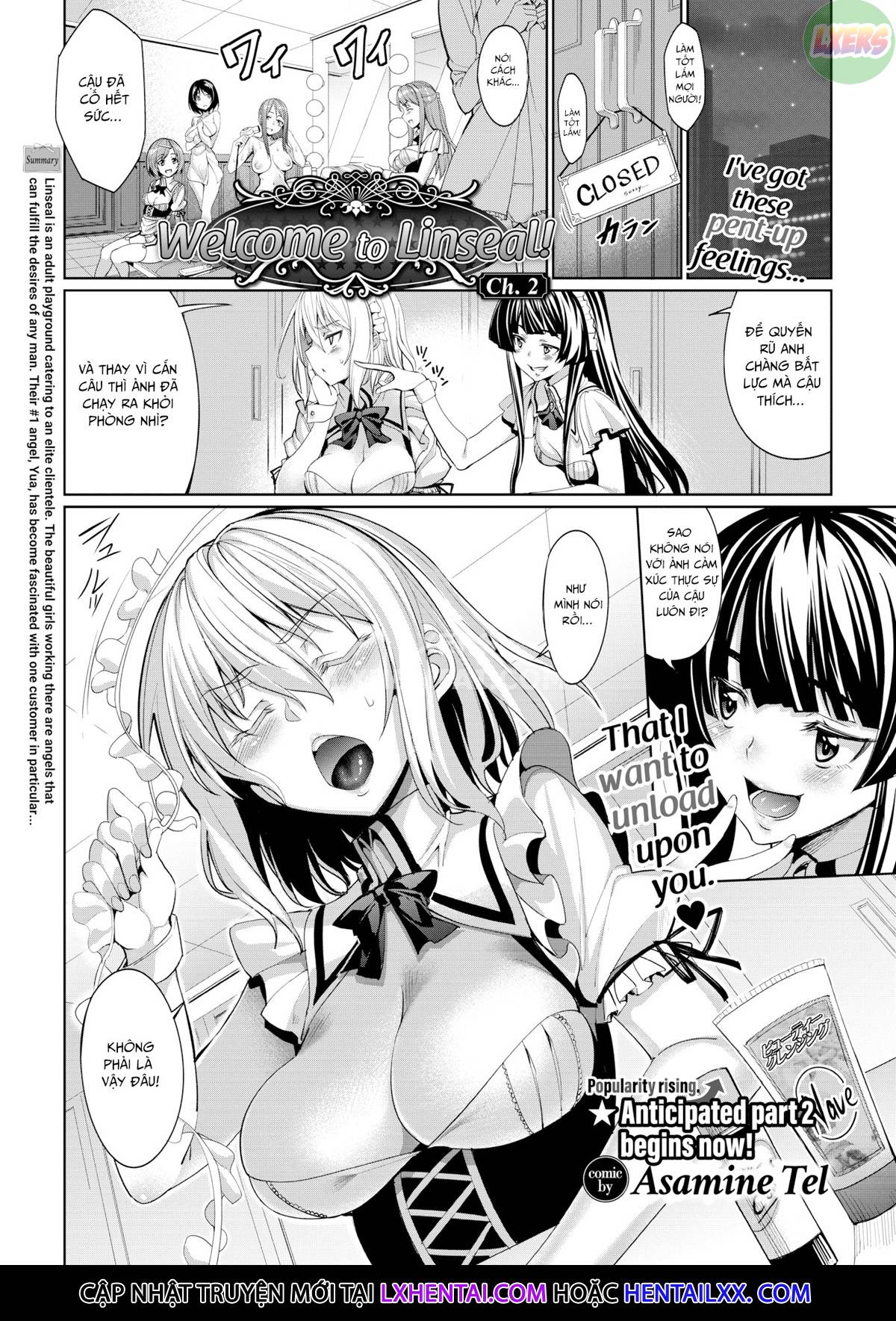 Đọc truyện hentai Chào Mừng Tới Linseal - Chap 2