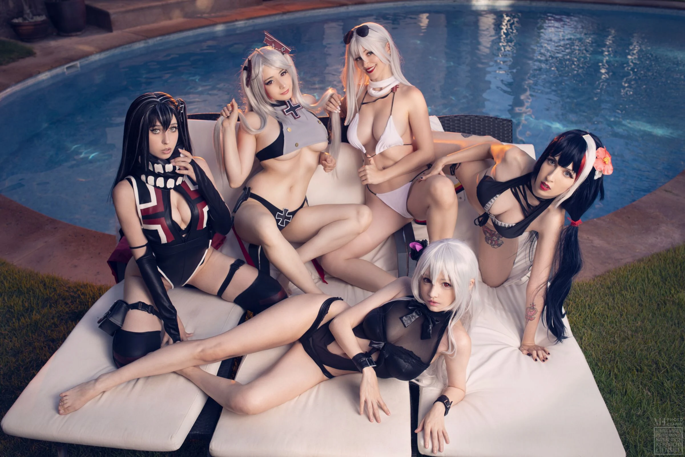Đọc truyện hentai Tuyển tập Albums siêu phẩm Cosplay - Chap 496 - Hidori Rose, Mikomi Hokina, Gumiho, Kerocchi, Liensue - Iron Blood Collab