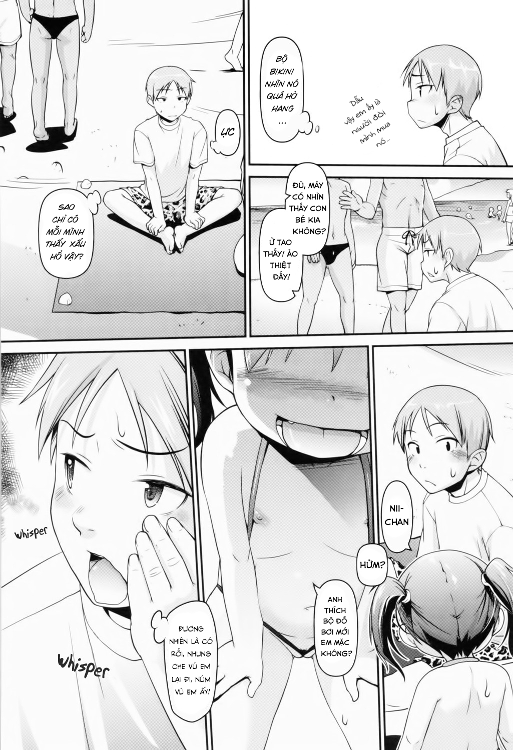 Đọc truyện hentai Summer Ecchi at the Beach - Oneshot