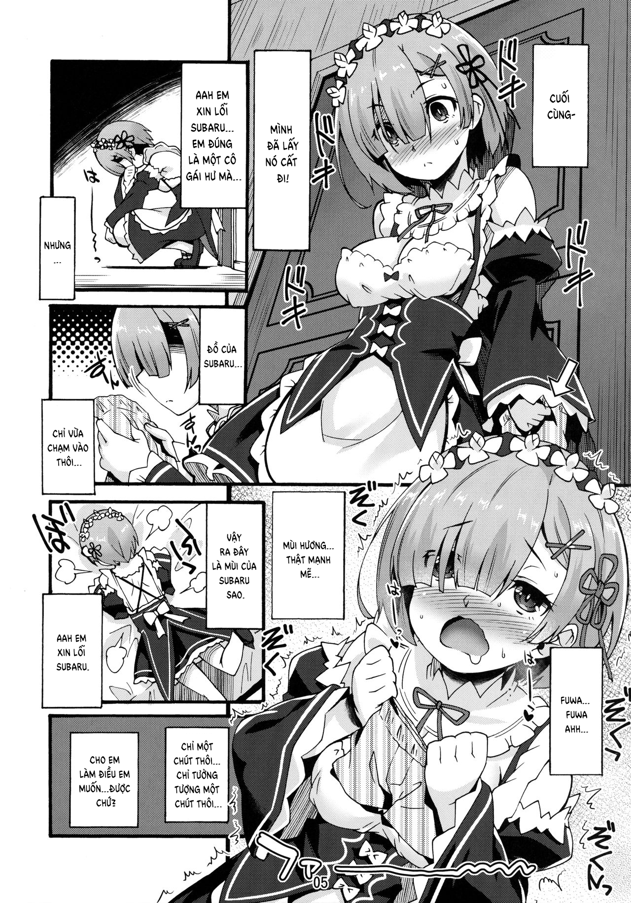 Đọc truyện hentai Rem’s Playing by Herself (Re:Zero Kara Hajimeru Isekai Seikatsu) - Oneshot