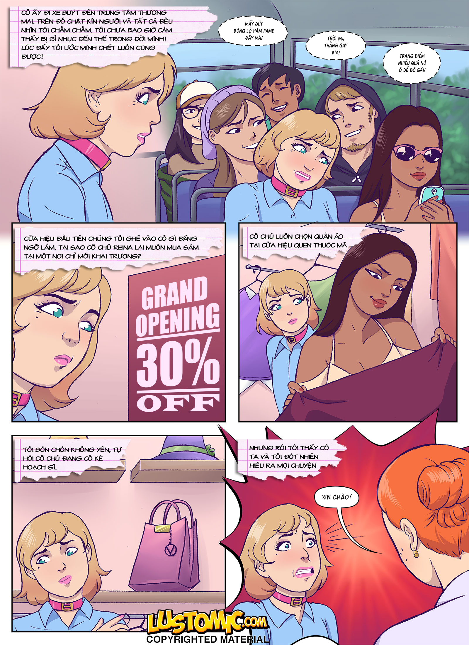 Đọc truyện hentai Mua sắm cùng cô chủ - Oneshot