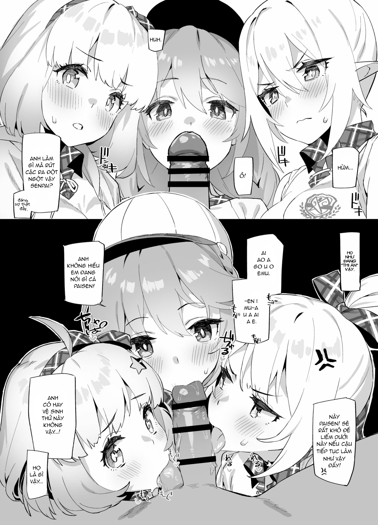 Đọc truyện hentai Nakayoshi Bu de Seigakusai - Oneshot