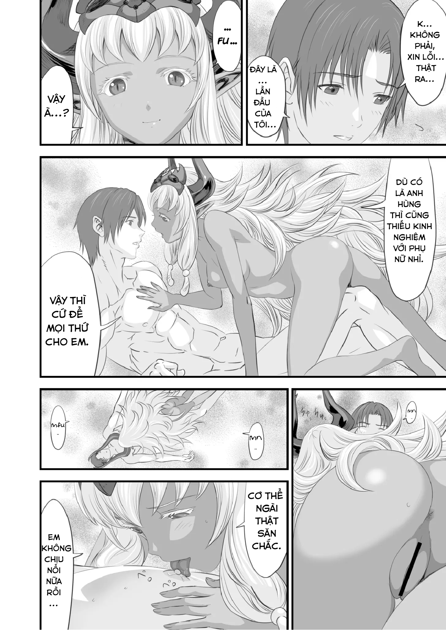 Đọc truyện hentai Số phận của anh hùng bị vợ cắm sừng - Chap 2 [end]