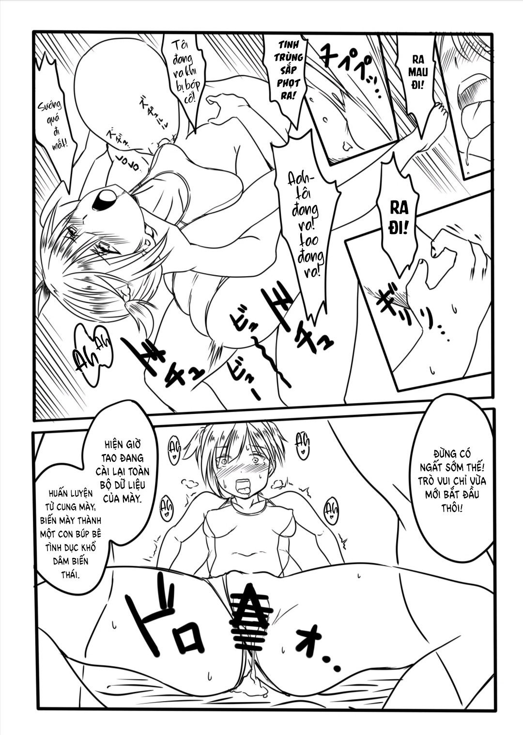 Đọc truyện hentai Từ binh sĩ thành búp bê tình dục - Oneshot trắng đen