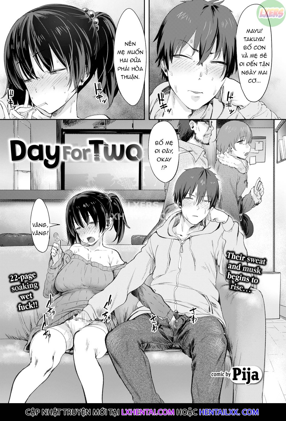 Đọc truyện hentai Day Only For Two - Oneshot - Không che
