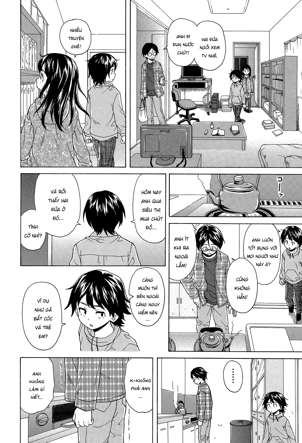 Đọc truyện hentai Phía sau cánh cửa - Chap 1.1: Gặp gỡ