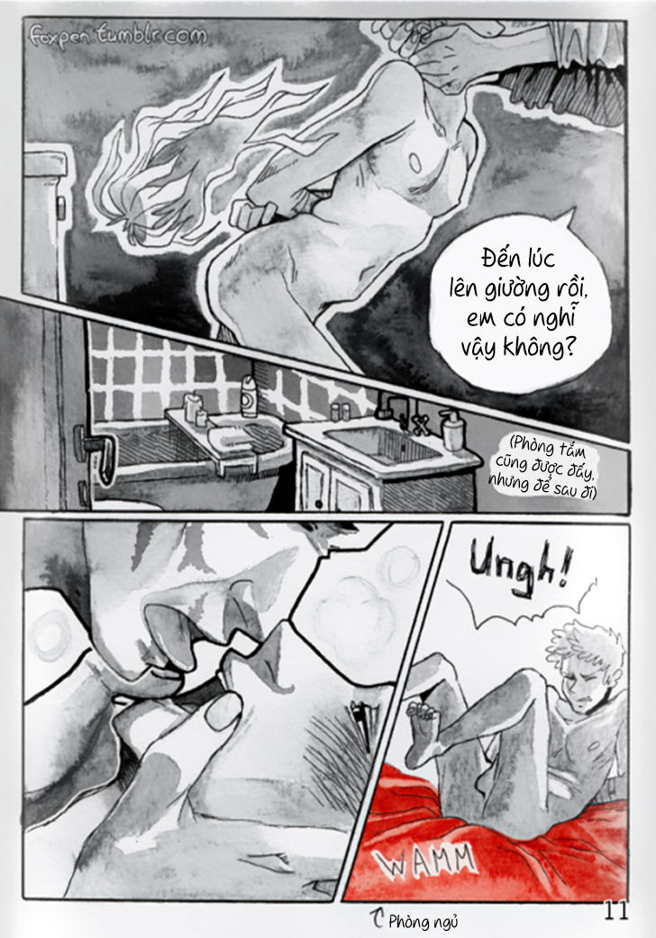 Đọc truyện hentai Honeymoon cabin - Chap 1