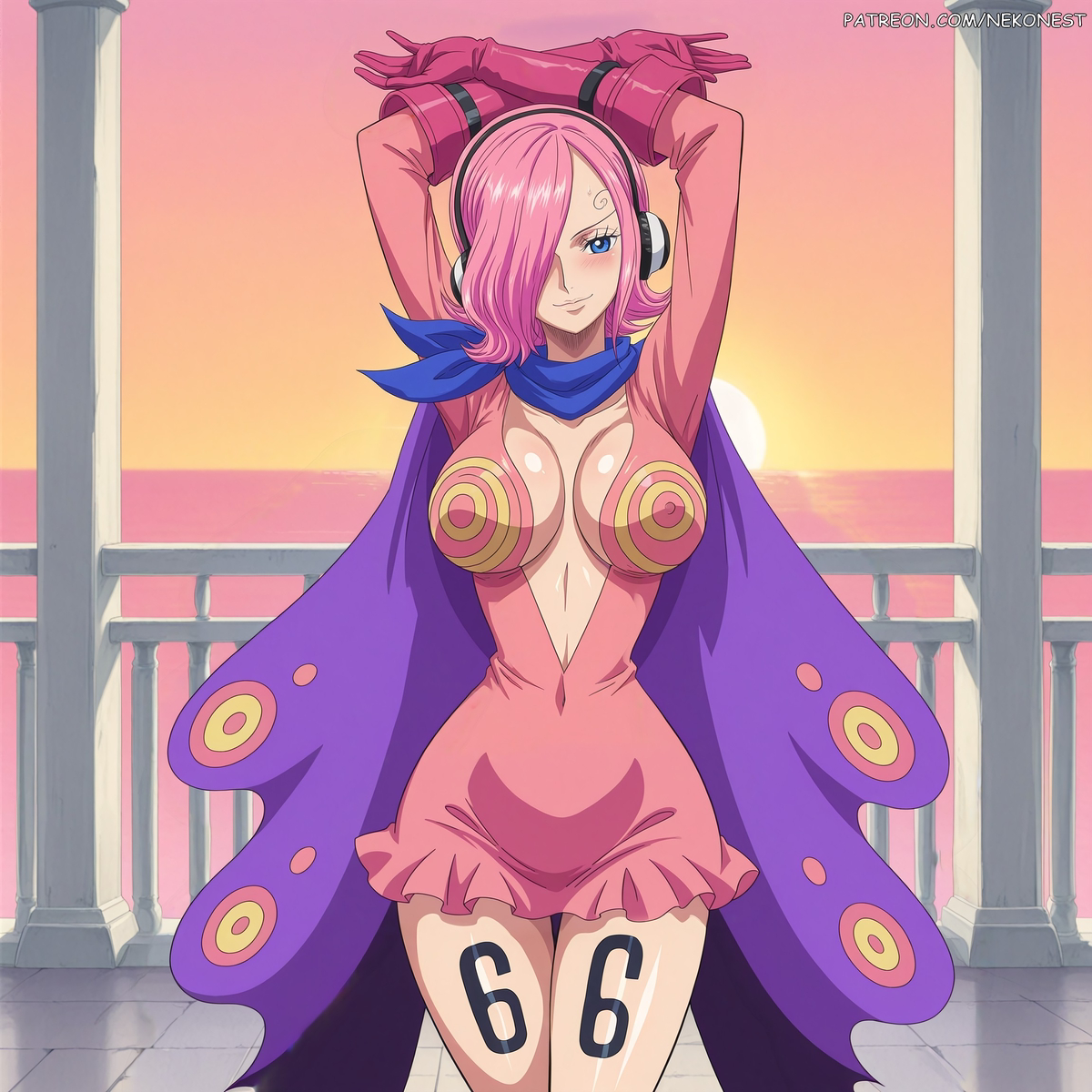 Đọc truyện hentai Tuyển tập Albums Art hentai - Chap 765 - Vinsmoke Reiju | Germa Kingdom