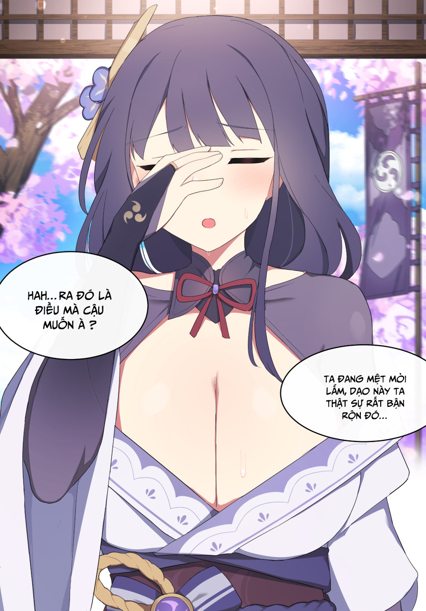 Đọc truyện hentai Raiden Shogun - Oneshot hoàn chỉnh