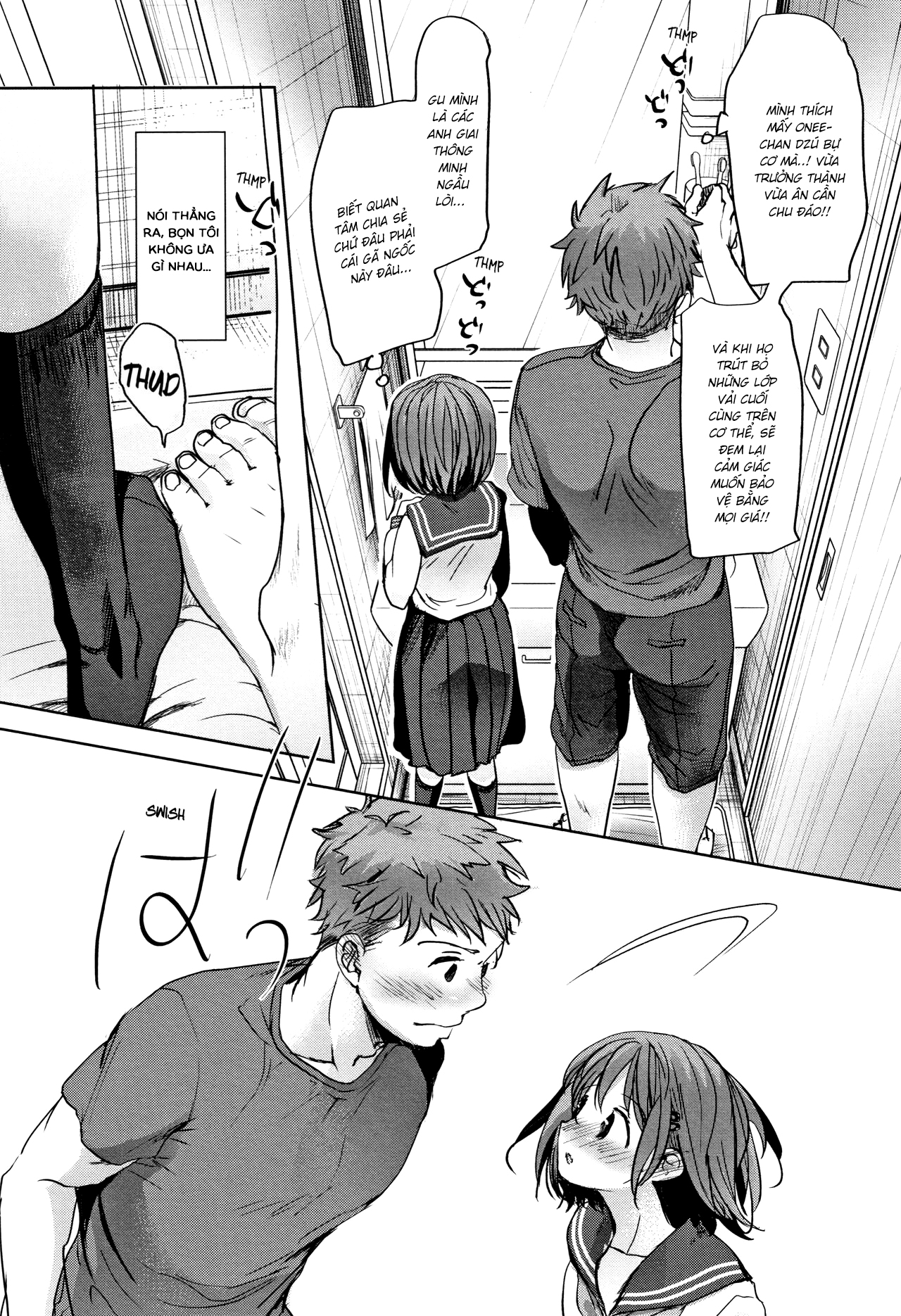 Đọc truyện hentai Khi bố mẹ vắng nhà - Oneshot