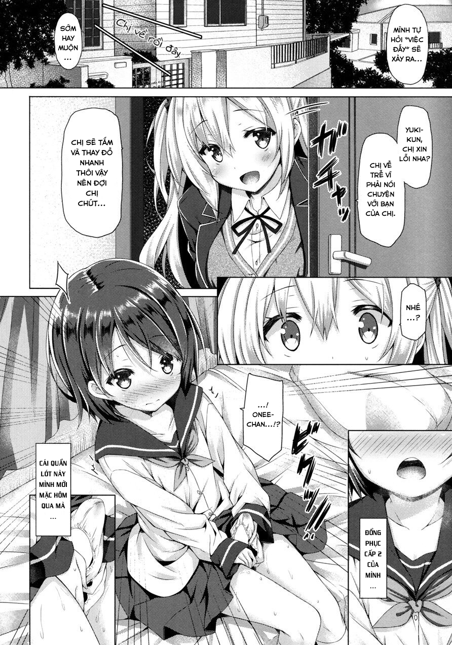 Đọc truyện hentai Onee-chan ga Otouto no xxx na Osewa o Suru no wa Gimu nandesu. - Chap 1