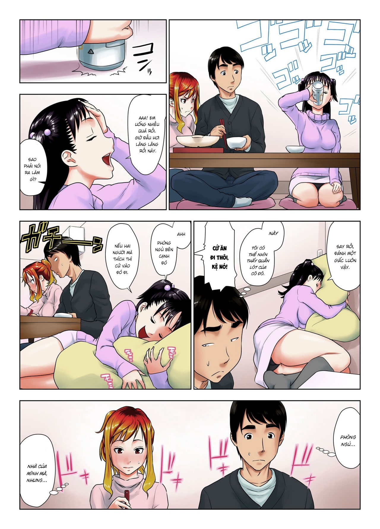 Đọc truyện hentai Cô nàng khó tính này say rượu rồi à? - Part 1