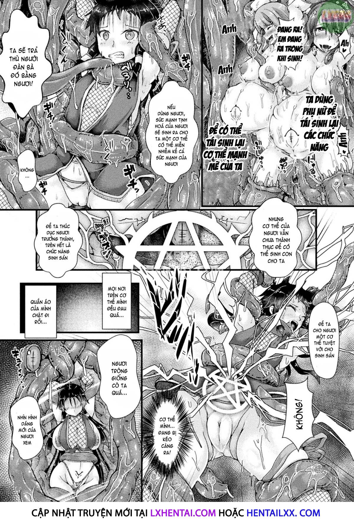 Đọc truyện hentai Thiếu nữ hư hỏng ~Những nàng công chúa chiến tranh rơi vào niềm vui dâm dục~ - Chap 6