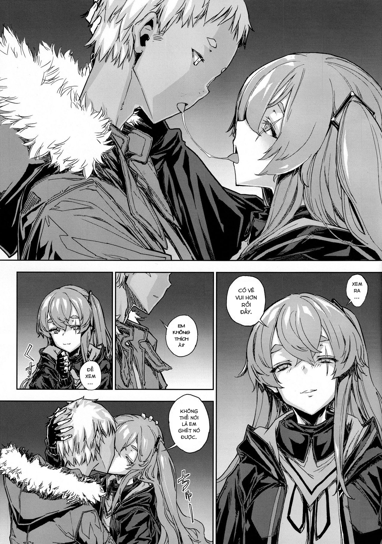 Đọc truyện hentai Những người yêu thích robot (Girls' Frontline) - Oneshot