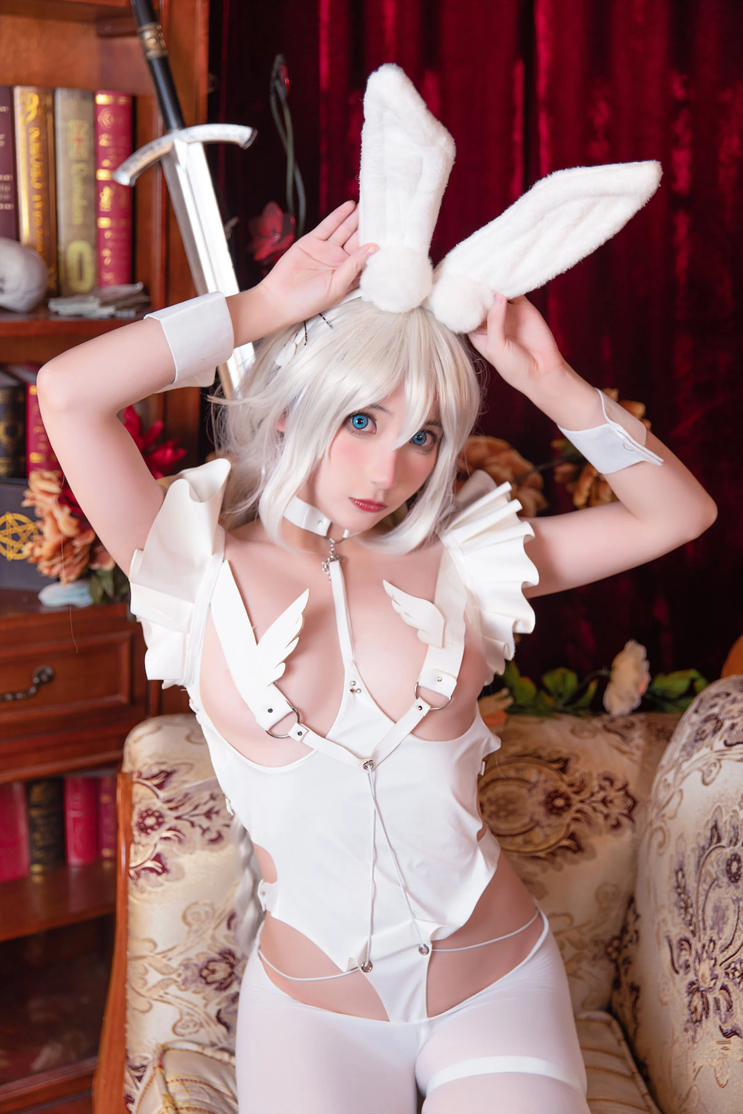 Đọc truyện hentai Tuyển tập Albums siêu phẩm Cosplay - Chap 429 - Vicious White Rabbit